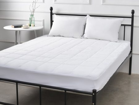 Silver Clear Collection - Terry fabric Mattress Protector Online now