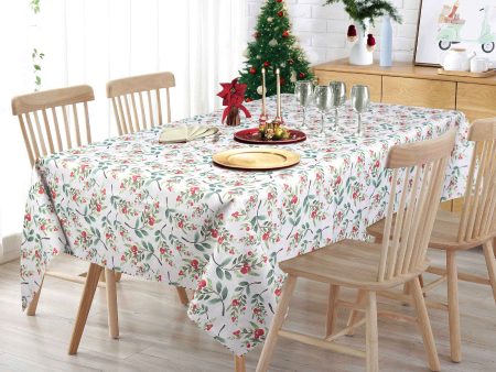 Tablecloth - Mistletoe - Beige Discount