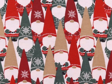 Christmas Flannelette Print - 016 - Offwhite on Sale