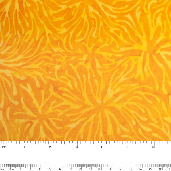 BALI batik - Anemone - Yellow Online Hot Sale