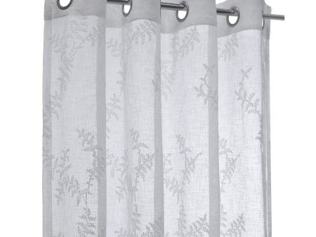 Grommet curtain panel - Annie - White Fashion