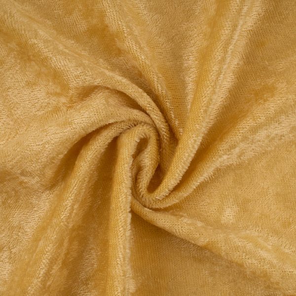 Crushed Panne Velour - New gold Hot on Sale