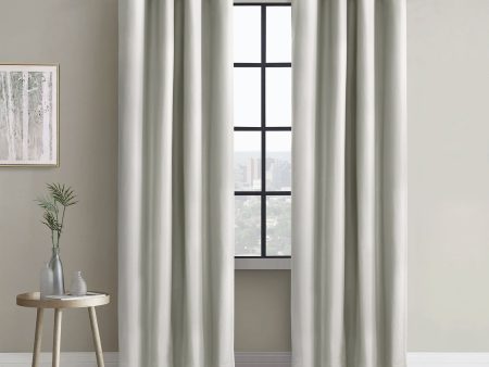 Grommet curtain panel - Dakota - White - 52 x 84   Supply