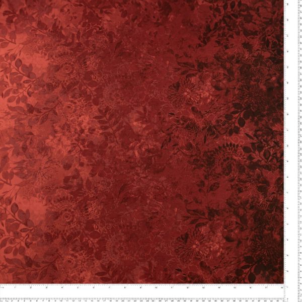 Digital Printed Cotton - GAIA GRADATIONS - 002 - Red Supply