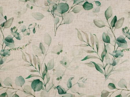 Home Decor Fabric - The Essentials - Printed Sheer - Breath - Green Online