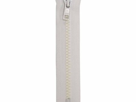 COSTUMAKERS Activewear Closed End Zipper 18cm (7 ) - White - 1763 Supply