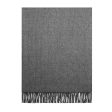 Decorative Throw - Faux Cashemire - Charcoal - 50 x 60 inch (127 x 152 cm) Online