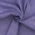 Blender Fabric - Printed Linen Look - 039 - Periwinkle on Sale