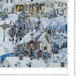 3 Wishes Fabrics - Printed Cotton - HERE COMES SANTA - 007 - Light Grey Online