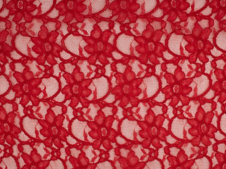 CLICHY Lace - Red Hot on Sale