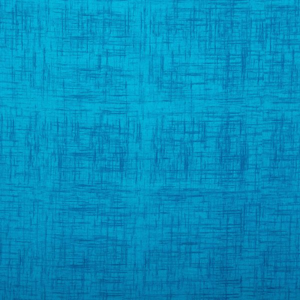 Blenders Cotton Print - Basket weave - Blue Supply