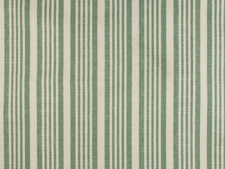 Home Decor Fabric - The Essentials - Roseline Stripe - Green Fashion