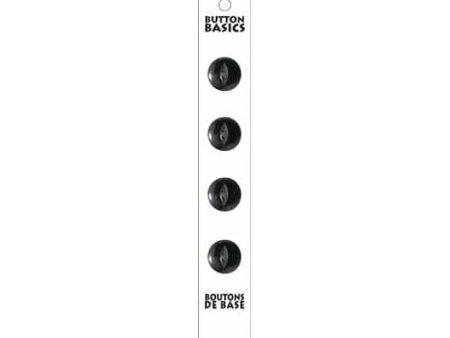 BUTTON BASICS 2 Hole Buttons - 14mm (½ ) - 4 pcs Sale