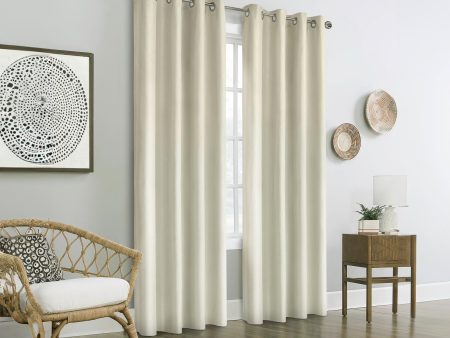 Grommet curtain panel - Lima - Offwhite Sale