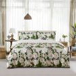 Montebello 3 pcs Comforter set - Garden - Green Fashion