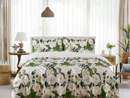 Montebello 3 pcs Comforter set - Garden - Green Fashion