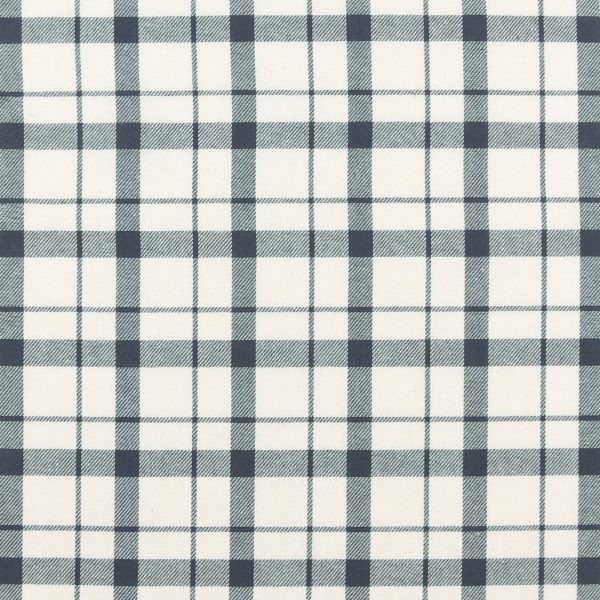 Brushed Cotton Plaid - NOAH - 033 - Ivoire For Sale