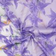 Digital Shaded Printed Sateen Cotton - BLOSSOM - 008 - Purple For Discount