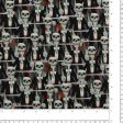 3 Wishes Fabrics - Printed Cotton - AN EERIE WELCOME - 005 - Black Online Hot Sale