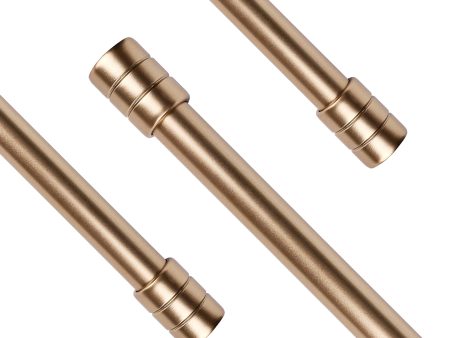 Cylinder - Metal rod set - Gold For Discount