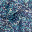 Digital Printed Mesh - Eloise - 004 - Turquoise Online Hot Sale