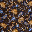 Digital Printed Rayon Twill - SANDRA - 007 - Chocolate Online now