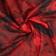 Digital Printed Cotton - MARBLE SWIRL - Rouge For Discount