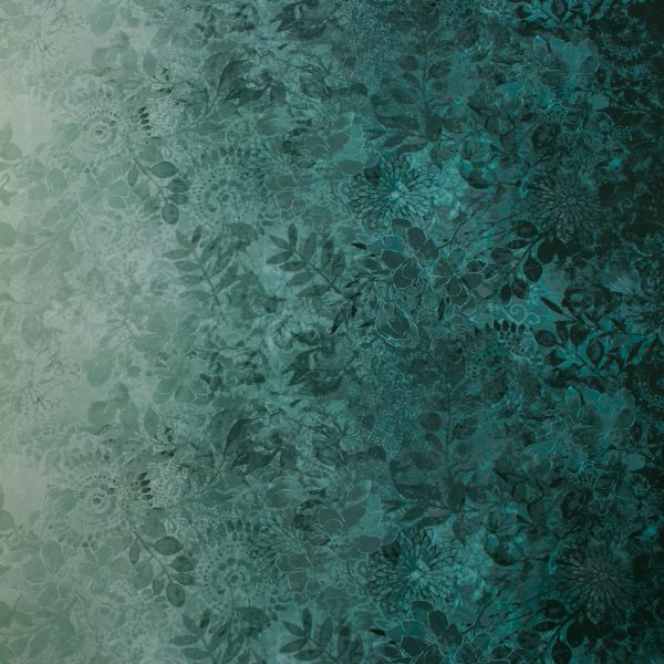 Digital Printed Cotton - GAIA GRADATIONS - 001 - Ocean For Sale