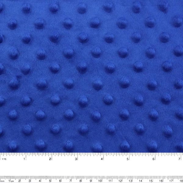 Dimple Micro Chenille - Royal blue Supply