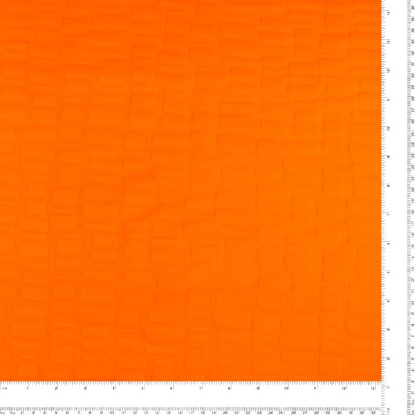 Bathing Suit Jacquard Knit - 007 - Fluo Orange Supply