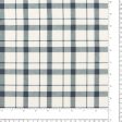 Brushed Cotton Plaid - NOAH - 033 - Ivoire For Sale