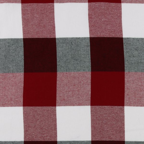 Brushed Cotton Plaid - NOAH - 035 - Red Cheap