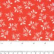 Contrast Cotton Print - Bouquets - Red Online Hot Sale