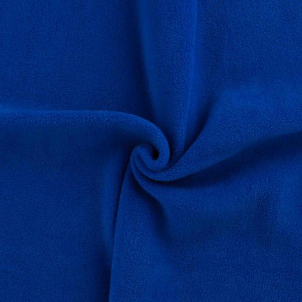 Anti-pill Fleece Solid - ICY - Cobalt Hot on Sale