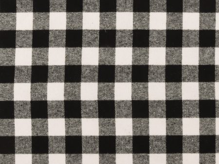 Brushed Cotton Plaid - NOAH - 011 - Black Supply