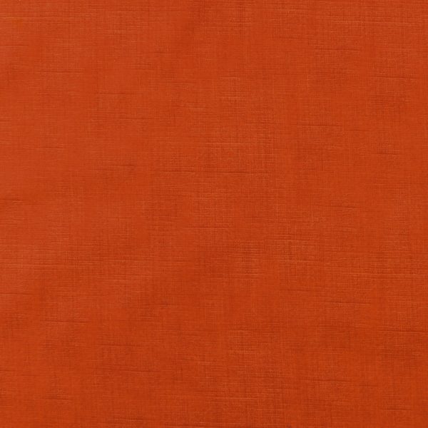 Blender Fabric - Printed Linen Look - 044 - Orange Cheap