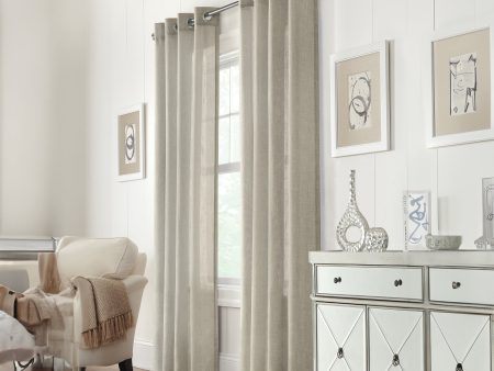 Grommet curtain panel - Nala - Linen For Discount