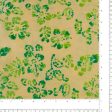 Cotton Batik - MAGNOLIA - 014 - Lime & Green on Sale