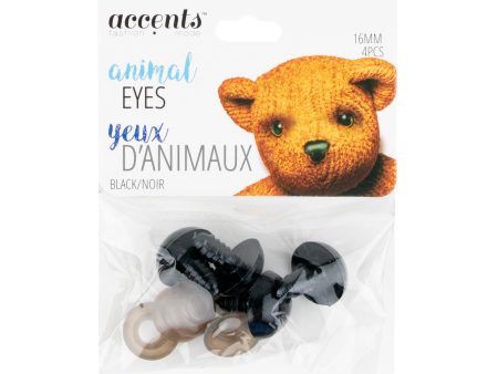 Animal Eyes - 16mm, 4pcs pkg on Sale