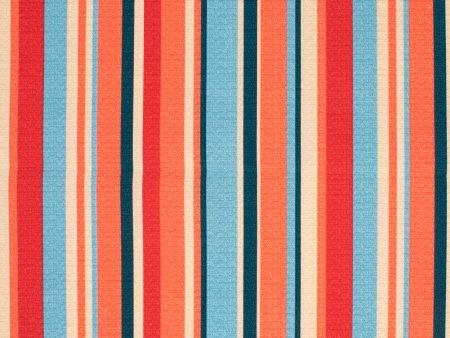 Home Décor Outdoor - Al Fresco - Stripe  - Red Sale