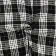 Brushed Cotton Plaid - NOAH - 031 - Black For Cheap