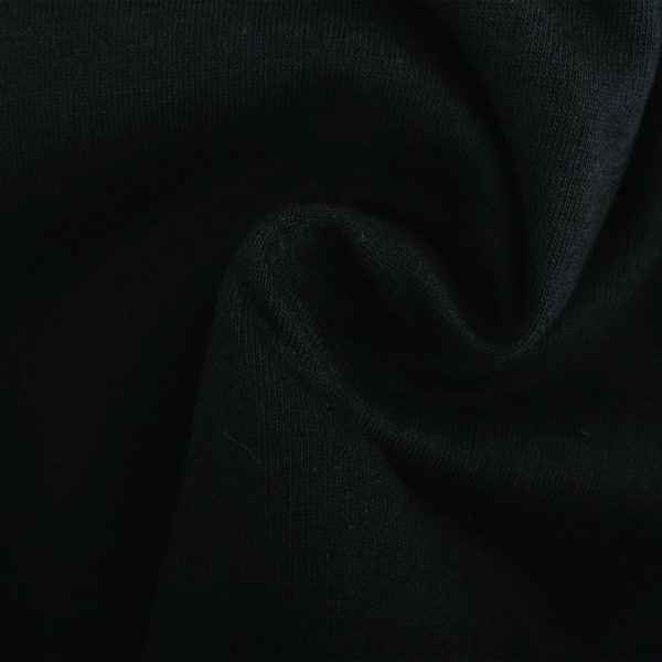 8oz Cotton Jersey - Black on Sale