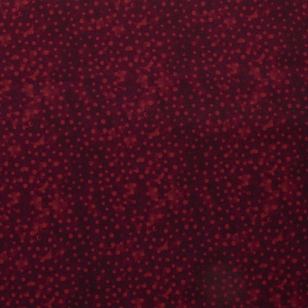 Blender Fabric - MINI DOT - 021 - Maroon Online now