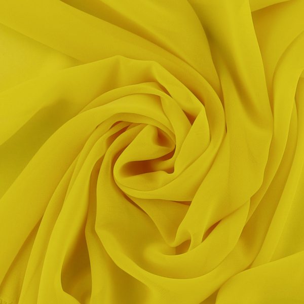 CLICHY Chiffon - Yellow Sale