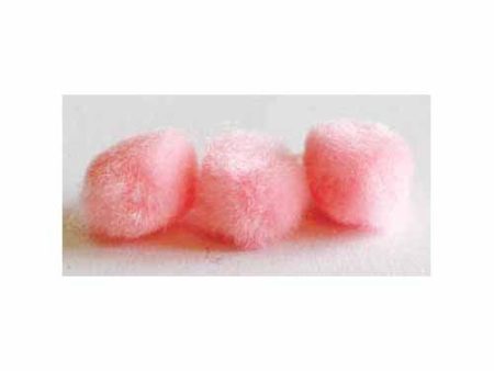 HOBBY Pompoms Pink - 5mm - 40 pcs Discount