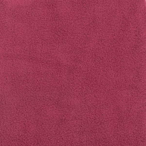 Anti-pill Fleece Solid - ICY - Raspberry coulis on Sale