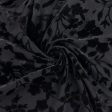 Burnout Velvet - ANTOINETTE - 004 - Black For Cheap