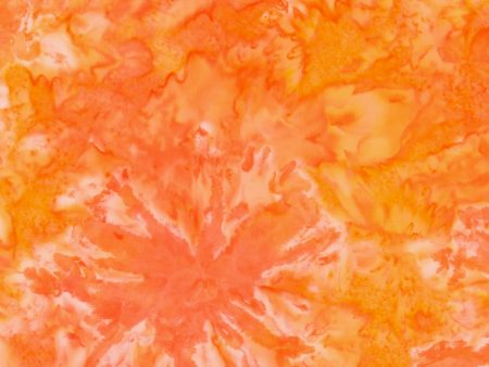 Batik - BALI - 121 - Orange For Discount