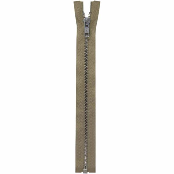 COSTUMAKERS Activewear One Way Separating Zipper 60cm (24 ) - Light Beige - 1765 Discount