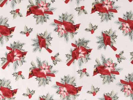 Blank - Printed Cotton - HOLIDAY STYLE - 007 - Red Online now